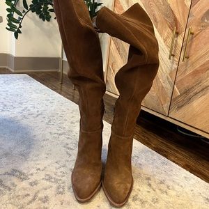 Brand New w/o Tags Gianni Bini OTK Brown Boots